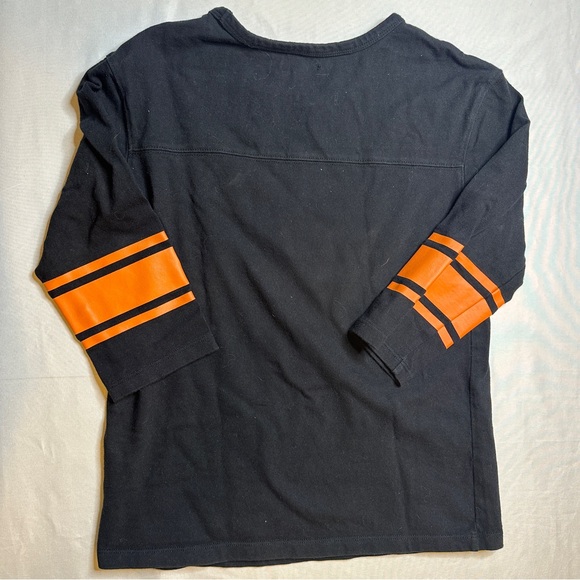 SPAO x Disney Goofy “New York” Graphic 3/4 Long Sleeve Shirt | Black | Size S - Picture 3 of 6